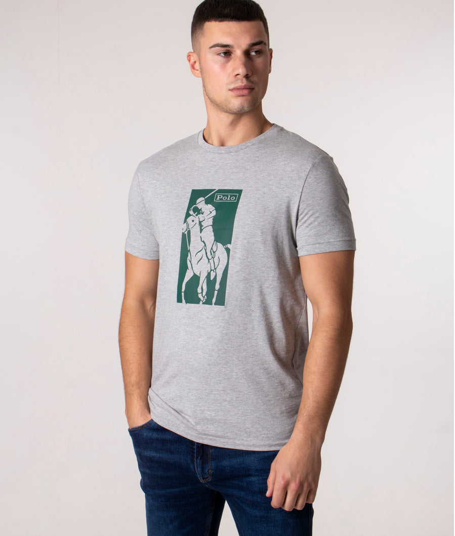 Custom Slim Fit Large Polo Player Logo T-Shirt