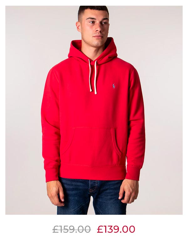 Relaxed Fit RL Fleece Hoodie