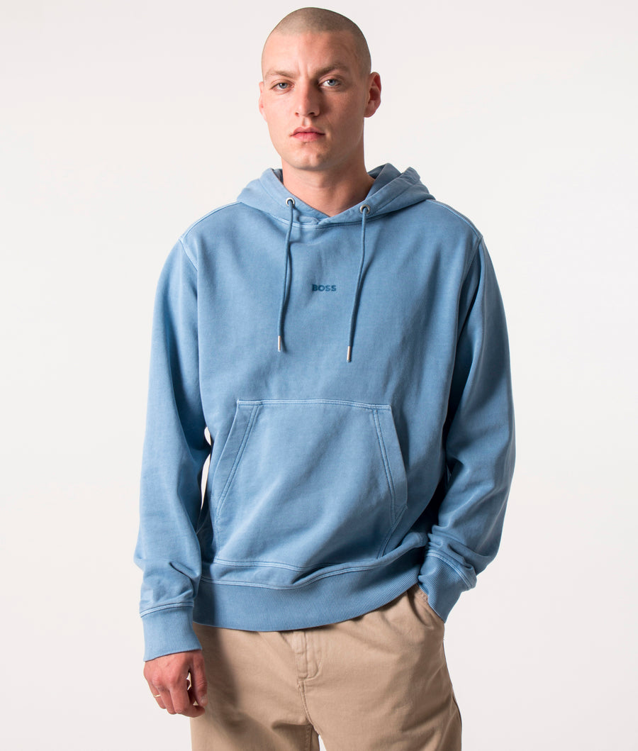 Relaxed Fit Garment Dyed Wefade Hoodie